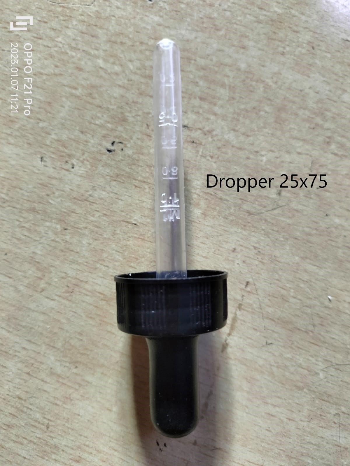 25x75 Plastic Dropper — view 4