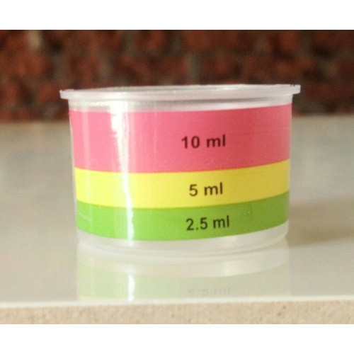 Three Color Hot foil printed Measuring Cap — view 1