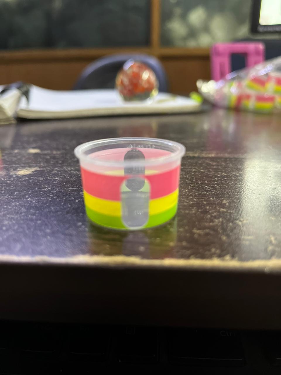 Three Color Hot foil printed Measuring Cap — view 6